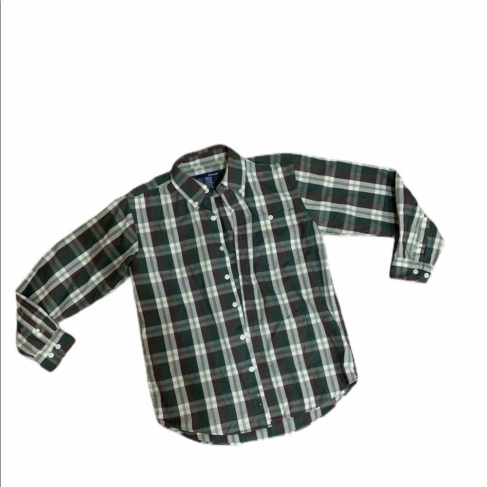 Youth long sleeved, button down shirt
